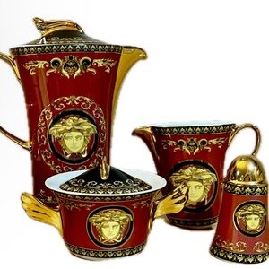 ROSENTHAL MEDUSA RED DINNER SERVICE 36 pc. Total price 1600